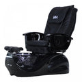 VINA Spa Pedicure Chair - Black Knight Edition (Black Round Bowl)