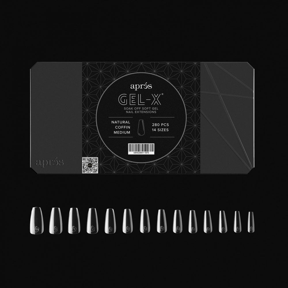 APRES Gel-X® Coffin Box of Tips - Mini (280pcs)