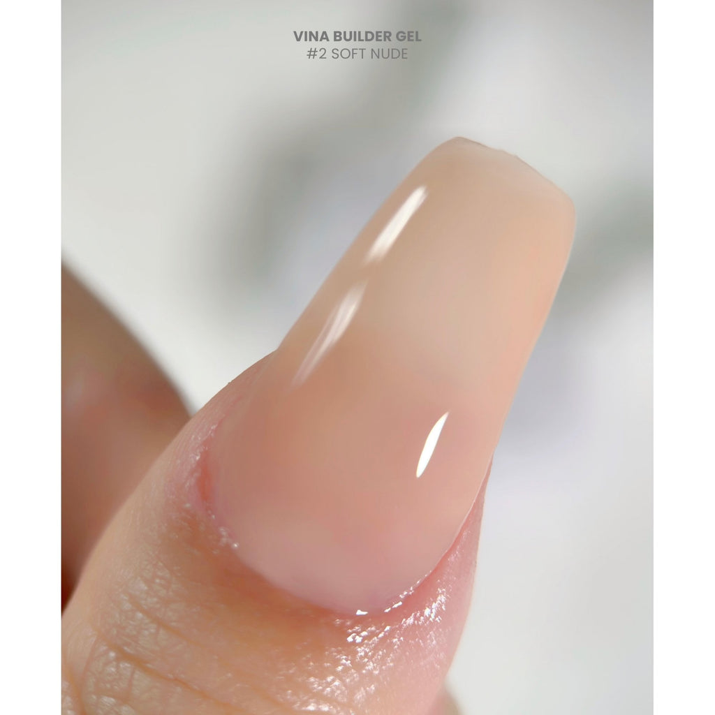 VINA Brush on Builder Gel 12ml - #2 Soft Nude