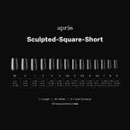 APRES Gel-X® Square Box of Tips - Pro (600pcs)