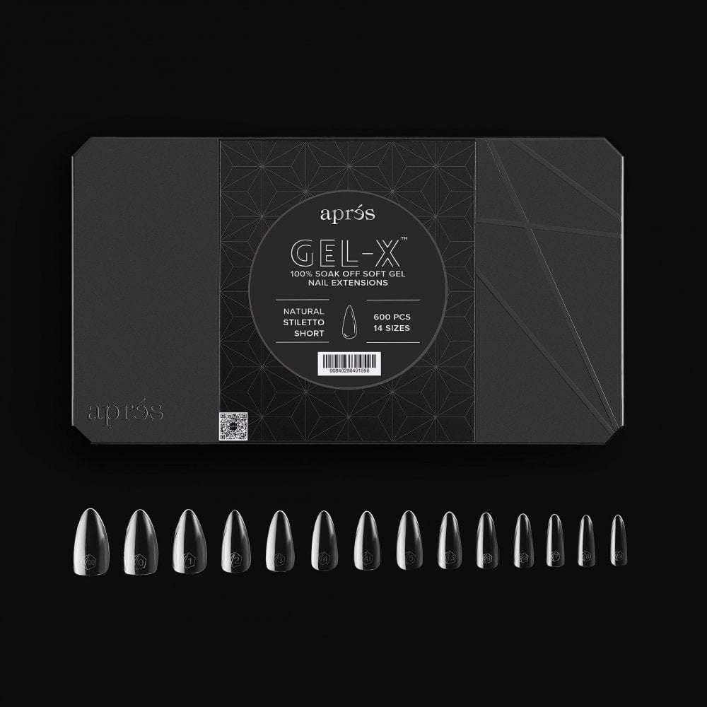 APRES Gel-X® Stiletto Box of Tips - Pro (600pcs)