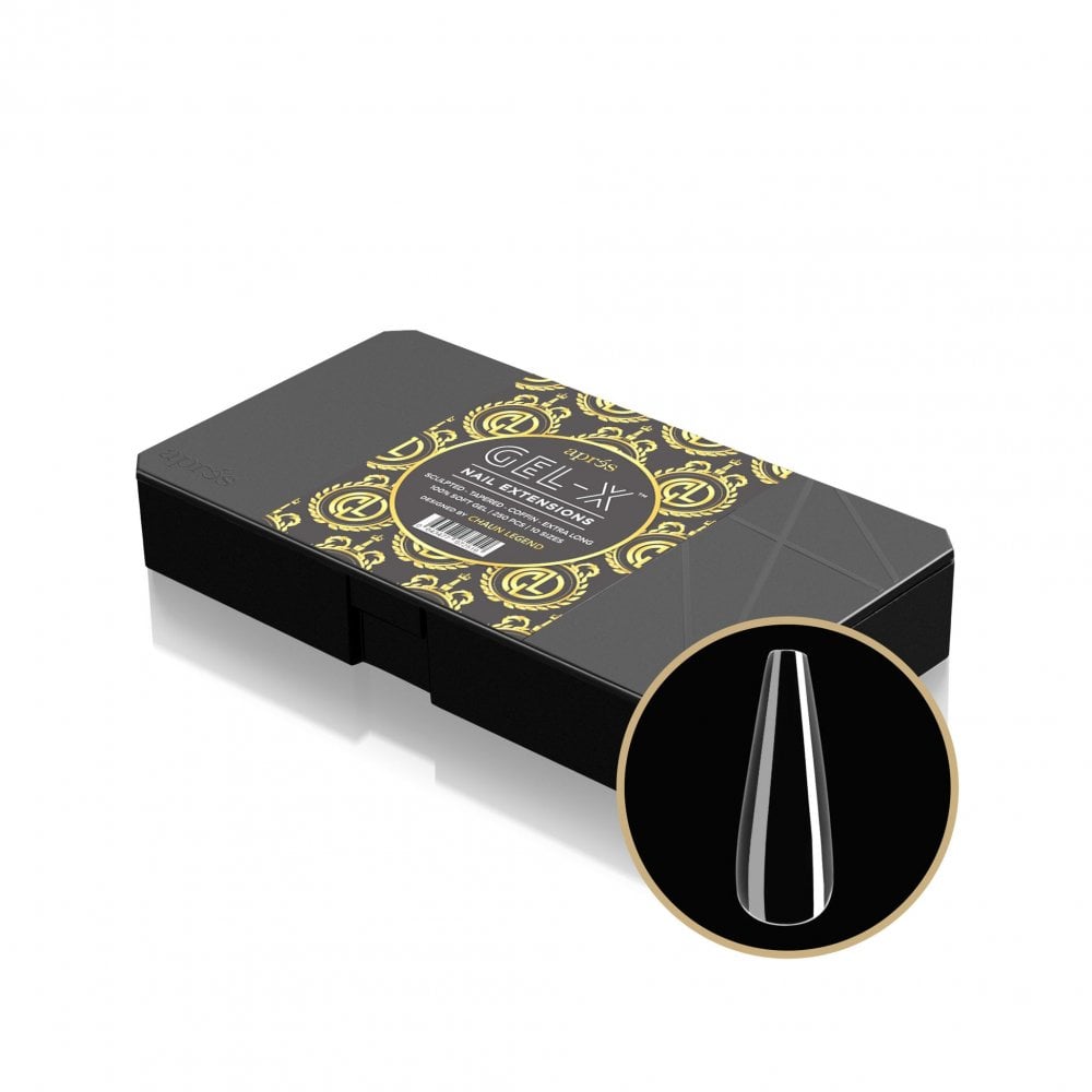 APRES Chaun Legend x APRES Gel-X® - Sculpted Tapered Coffin X-Long - Box of 250