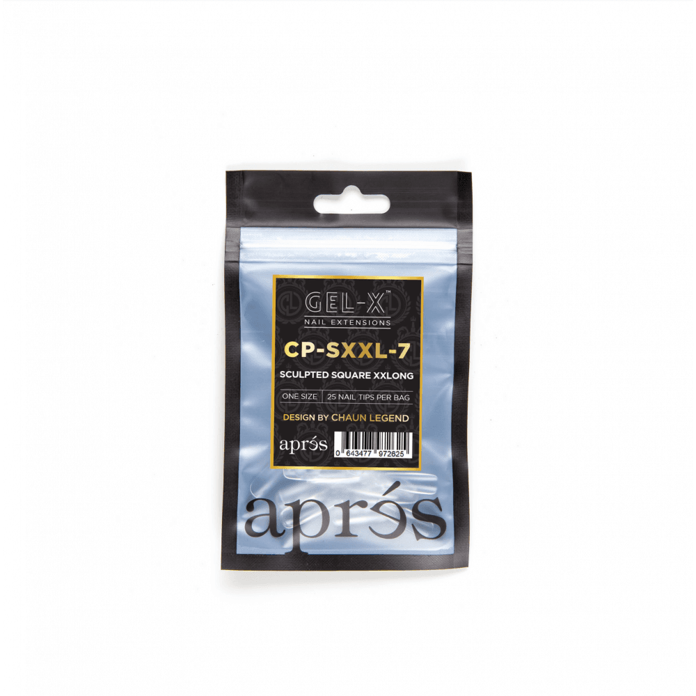APRES Chaun Legend x APRES Gel-X® Sculpted Square XX-Long Refill Tips