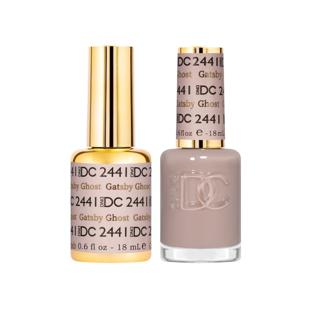 DND DC Gel & Nail Polish DUO 18ml - DC2441 Gatsby Ghost