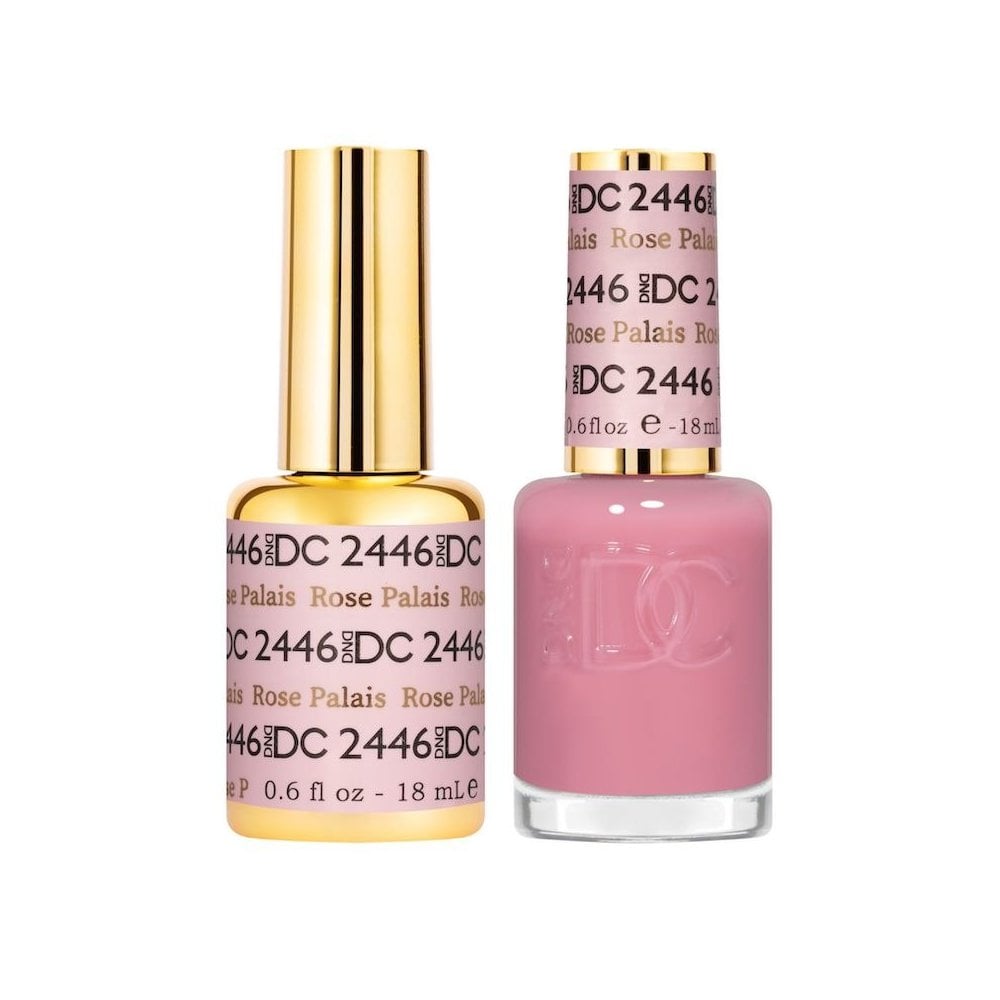 DND DC Gel & Nail Polish DUO 18ml - DC2446 Rose Palais