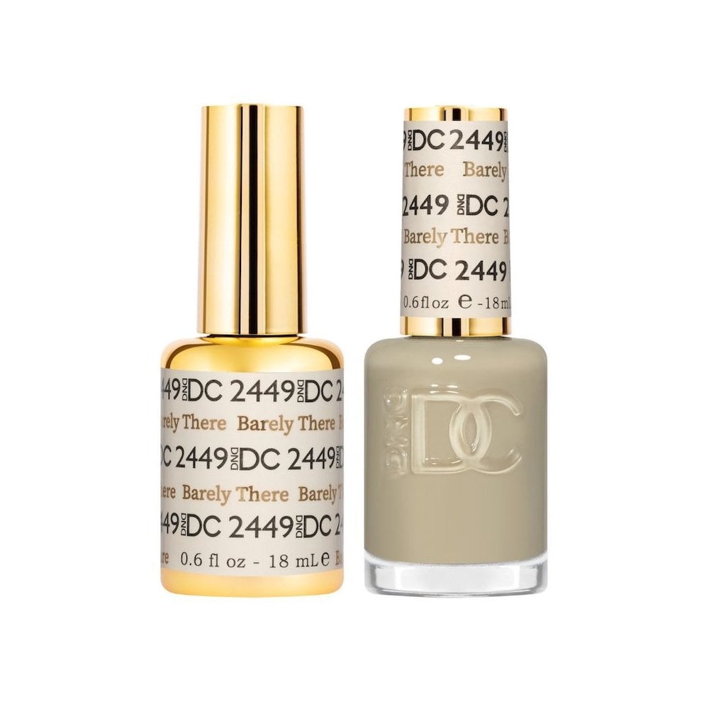DND DC Gel & Nail Polish DUO 18ml - DC2449 Barely There