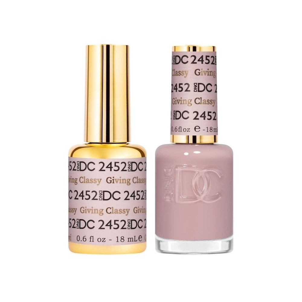 DND DC Gel & Nail Polish DUO 18ml - DC2452 Giving Classy