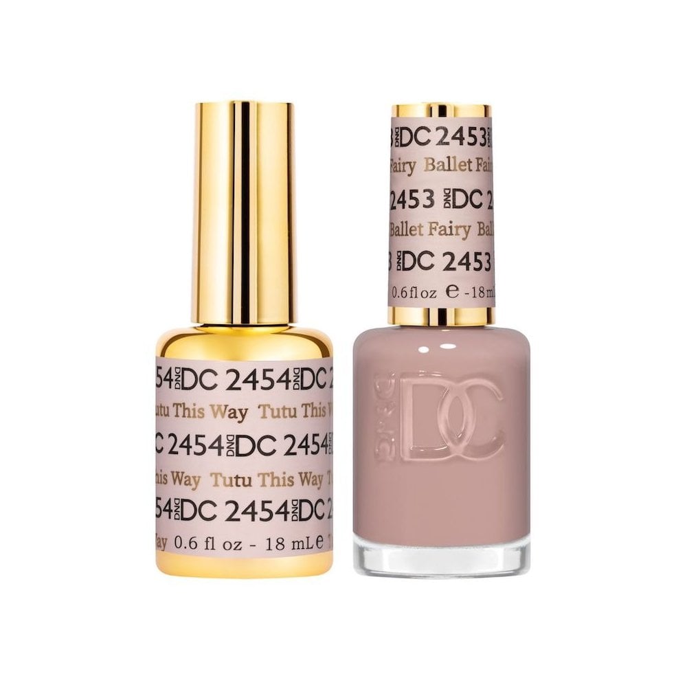 DND DC Gel & Nail Polish DUO 18ml - DC2454 Tutu this Way