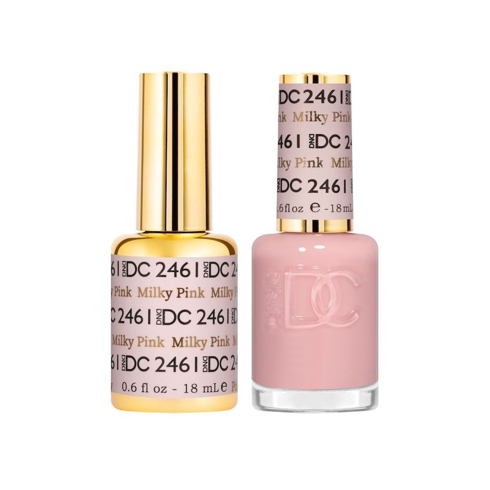 DND DC Gel & Nail Polish DUO 18ml - DC2461 Milky Pink