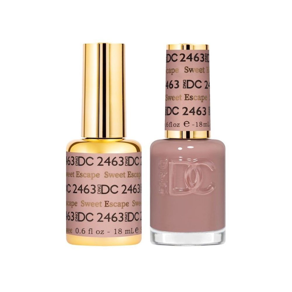 DND DC Gel & Nail Polish DUO 18ml - DC2463 Sweet Escape