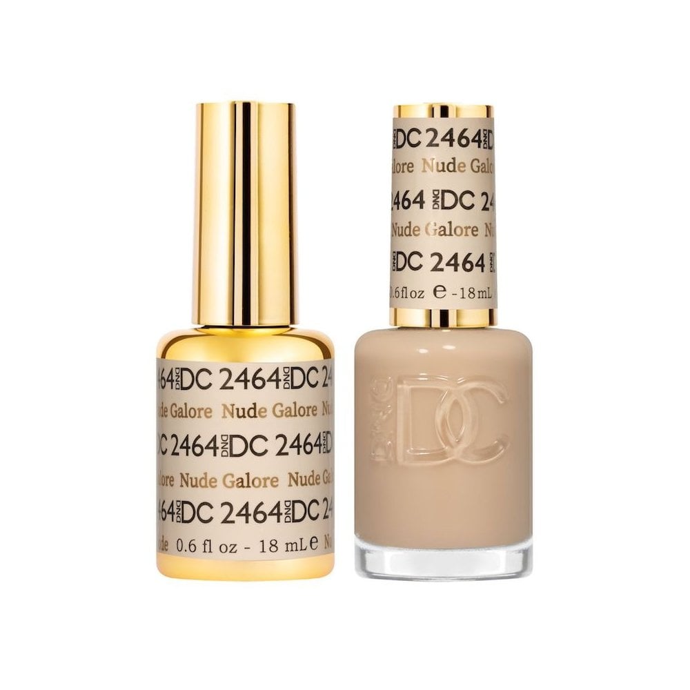 DND DC Gel & Nail Polish DUO 18ml - DC2464 Nude Galore