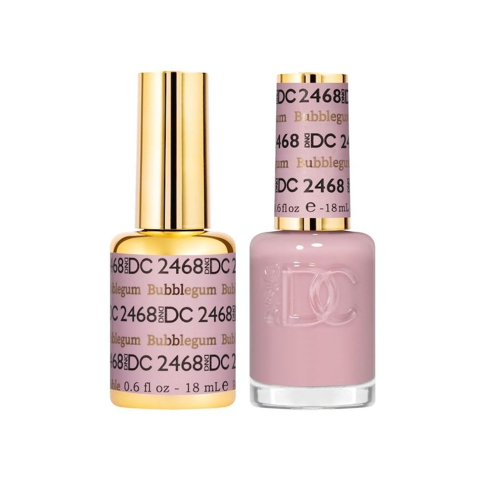 DND DC Gel & Nail Polish DUO 18ml - DC2468 Bubblegum