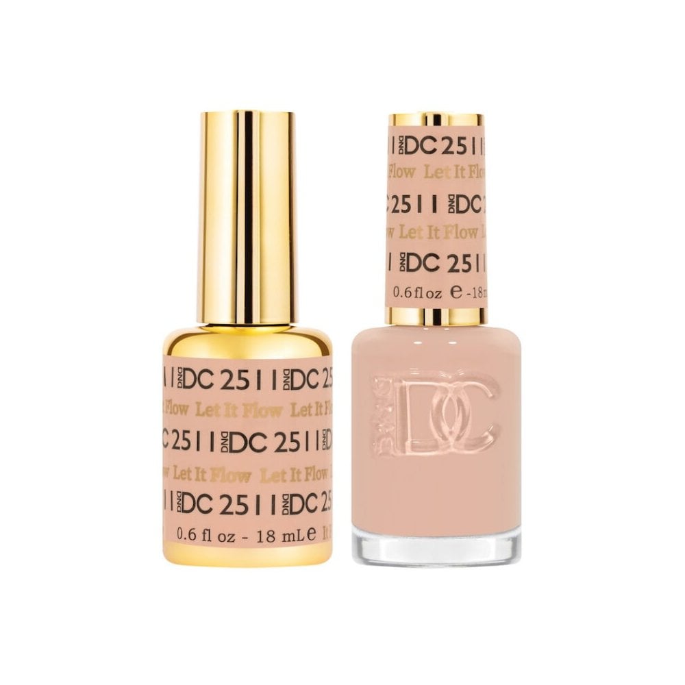 DND DC Gel & Nail Polish DUO 18ml - DC2511 Let It Flow