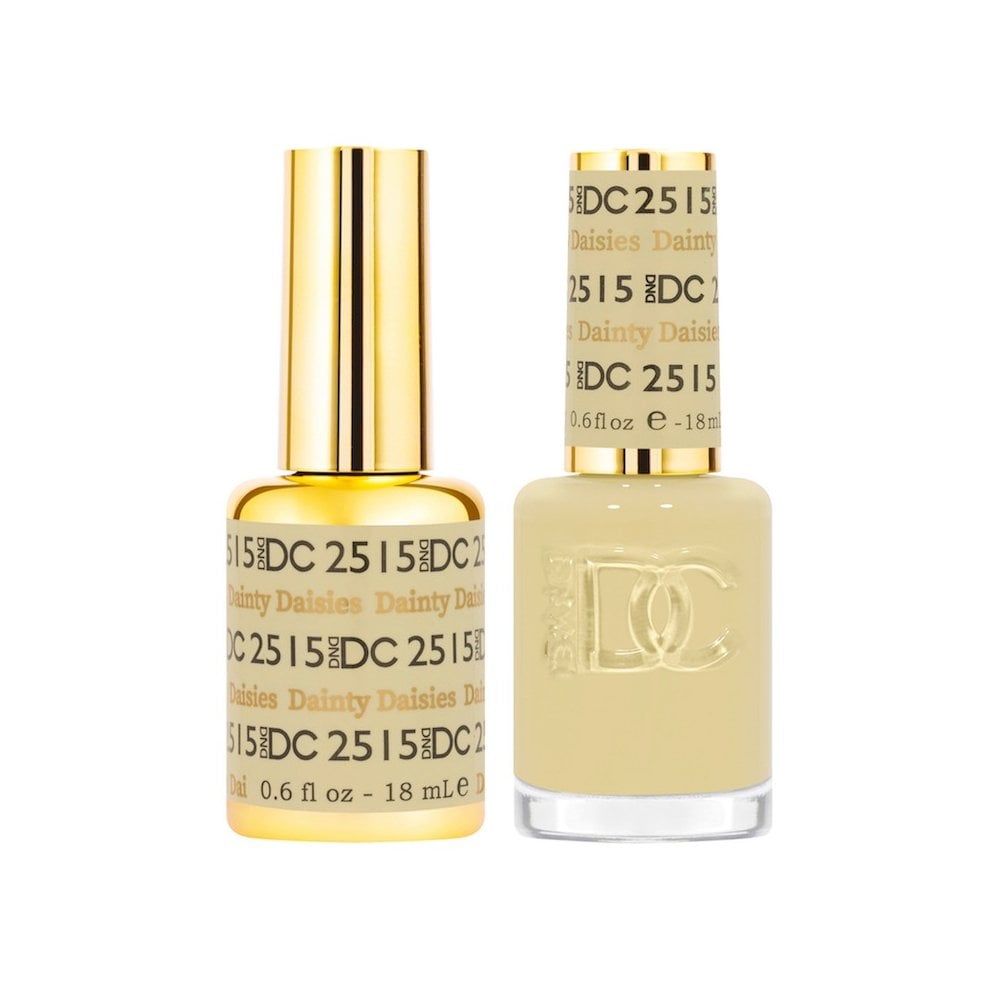 DND DC Gel & Nail Polish DUO 18ml - DC2515 Dainty Daisies