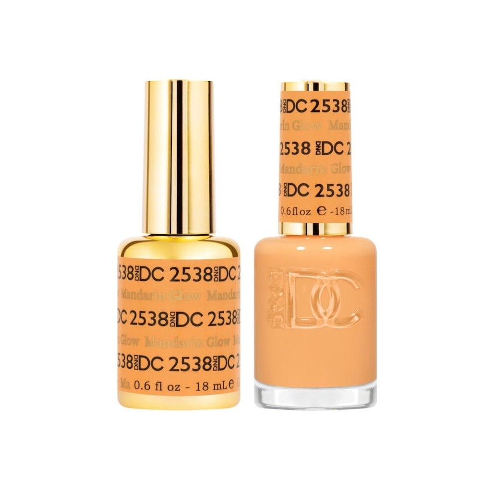 DND DC Gel & Nail Polish DUO 18ml - DC2538 Mandarin Glow