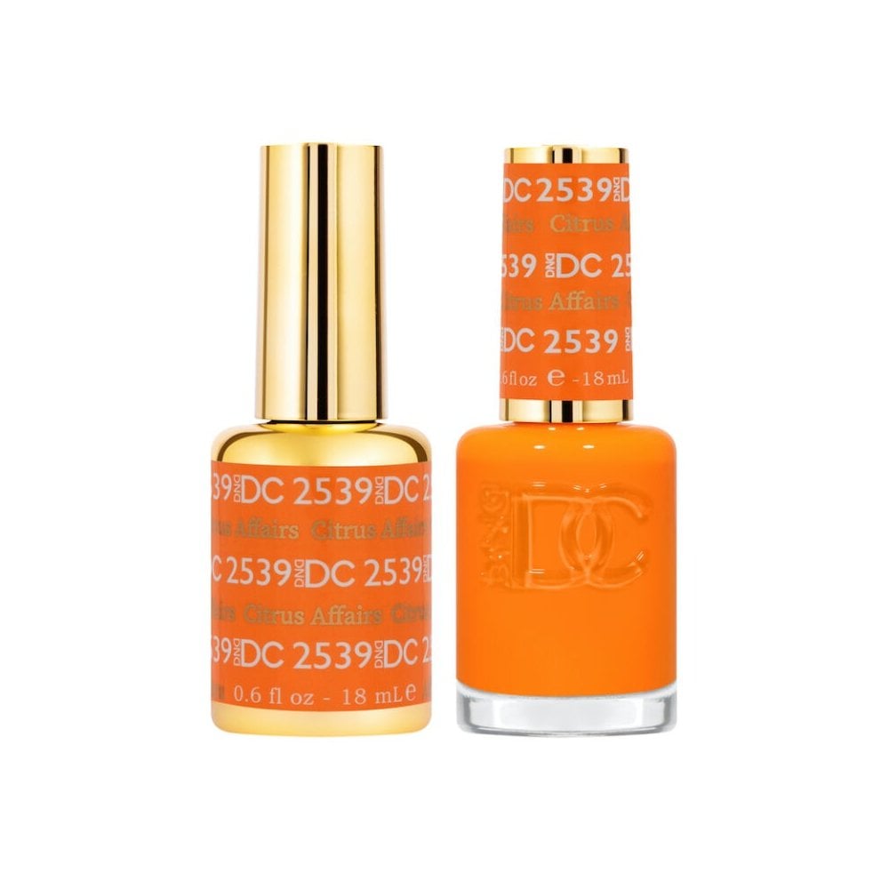 DND DC Gel & Nail Polish DUO 18ml - DC2540 Orange Soda