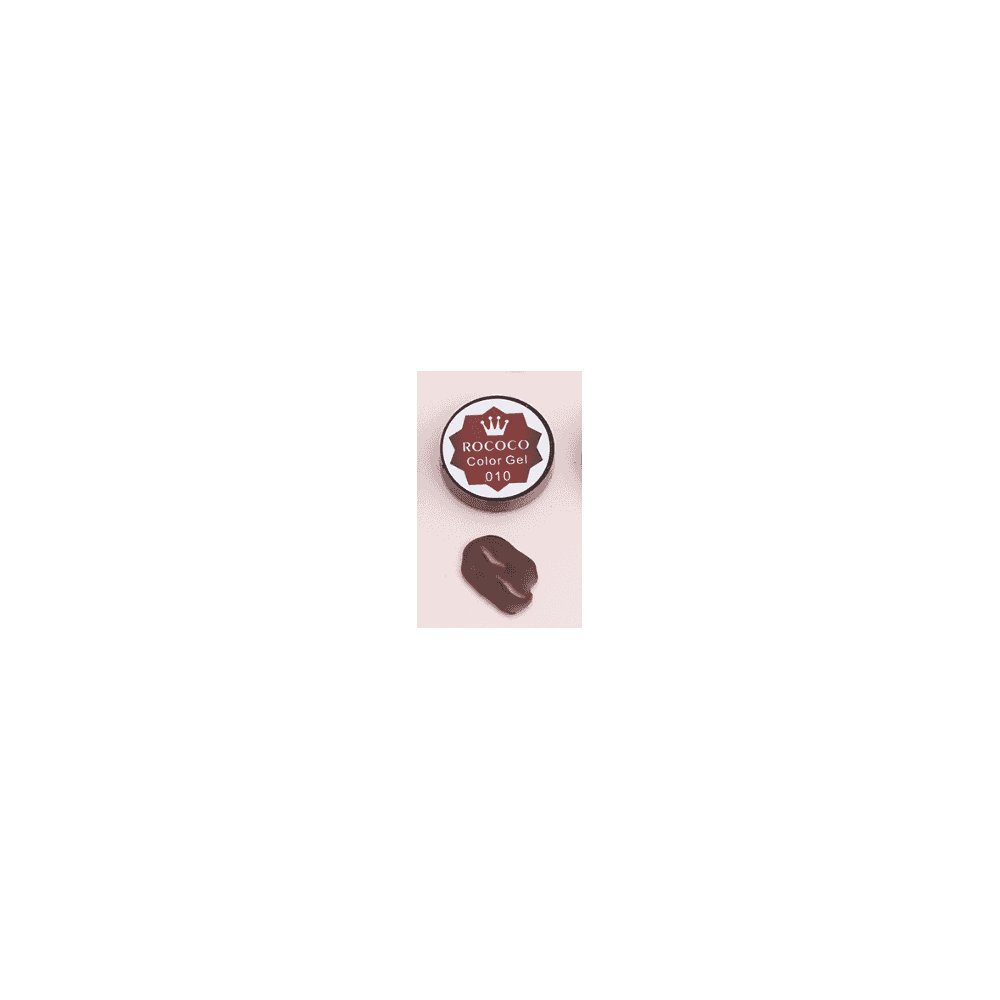 Rococo Nail Art Gel Pot 010 - Brown