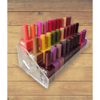 3-Tier Acrylic Gel & Nail Polish Display Stand No Screw Needed - Hold Up To 39 Bottles (S)