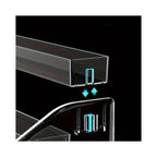 5-Tier Acrylic Gel & Nail Polish Display Stand No Screw Needed - Hold Up To 65 Bottles (M)