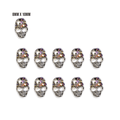 Nail Art Charm - 73 (10pcs)