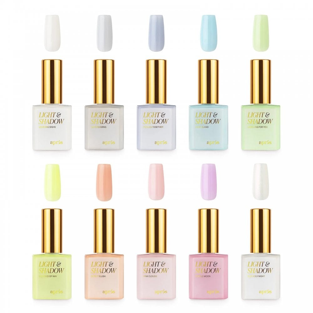 APRES Light & Shadow Gel Couleur 10ml - Summer Collection (501-510)