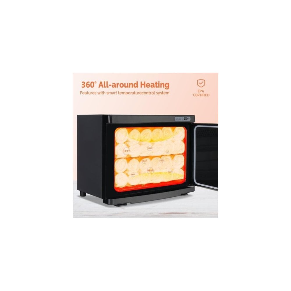 Towel Warmer Black Single