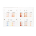 APRES Light & Shadow 40 Sheer Gel Couleur Swatch Book