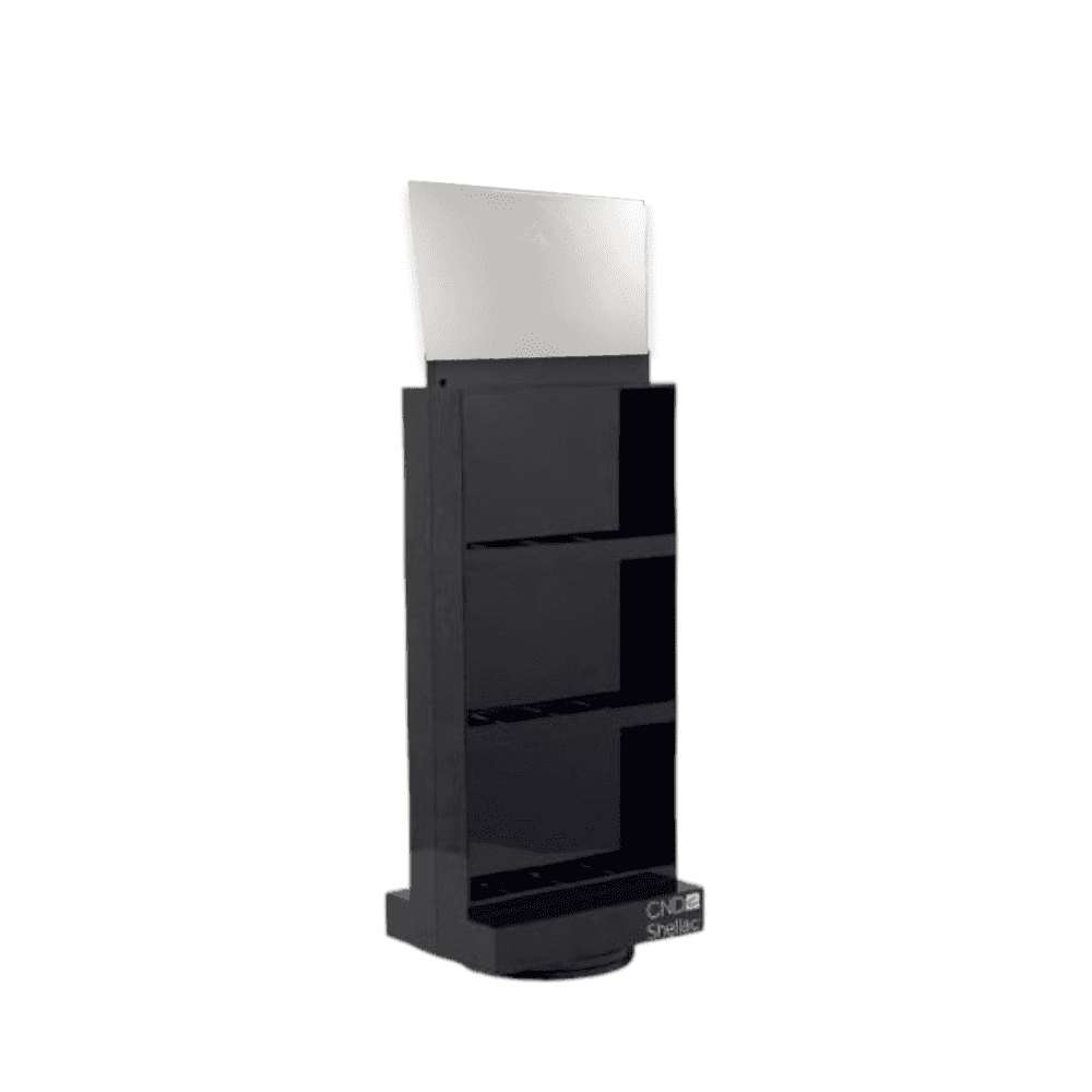 CND Shellac Spinner Display Rack - Empty