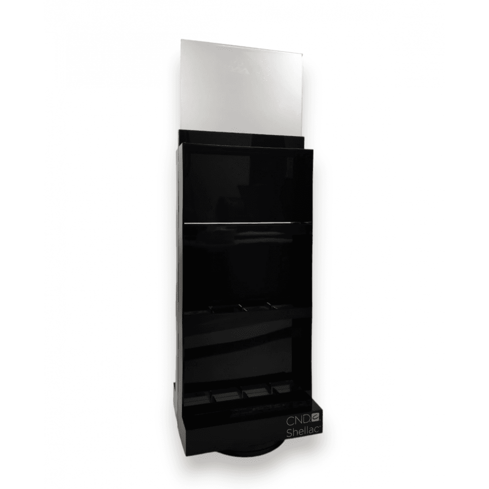 CND Shellac Spinner Display Rack - Empty