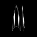 Clear XL Stiletto Nail Tip Refill Bag (Without Well)