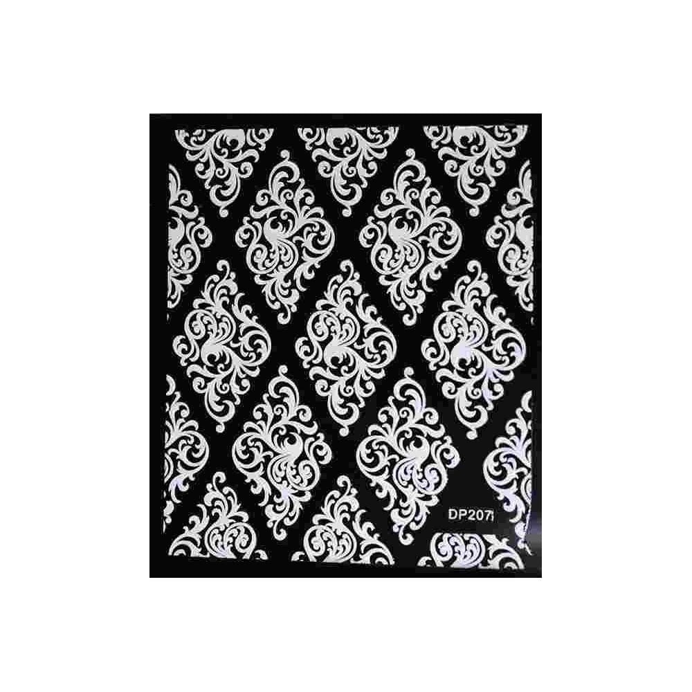 Pattern Nail Art Sticker 3D - #16