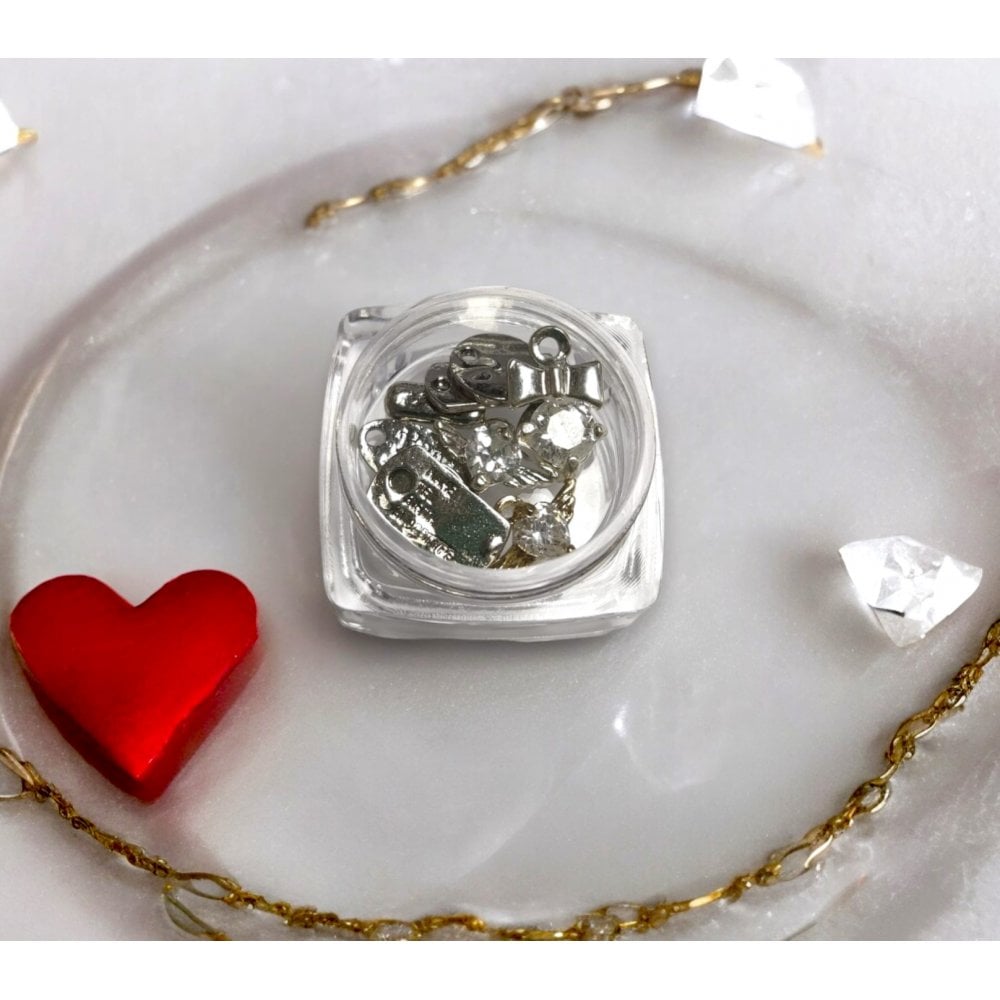 Nail Art Charm Special Edition Pot - 10pcs