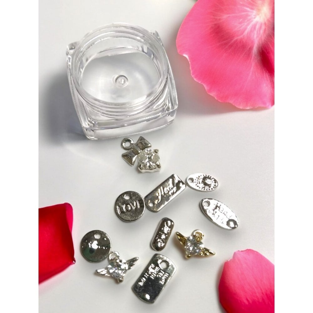 Nail Art Charm Special Edition Pot - 10pcs