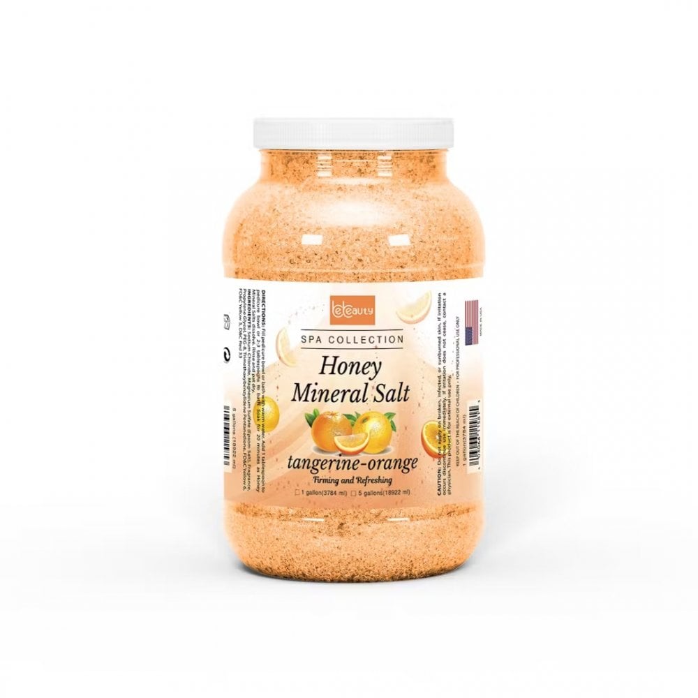 BE BEAUTY Pedicure Salt & Scrubs - Tangerine Orange