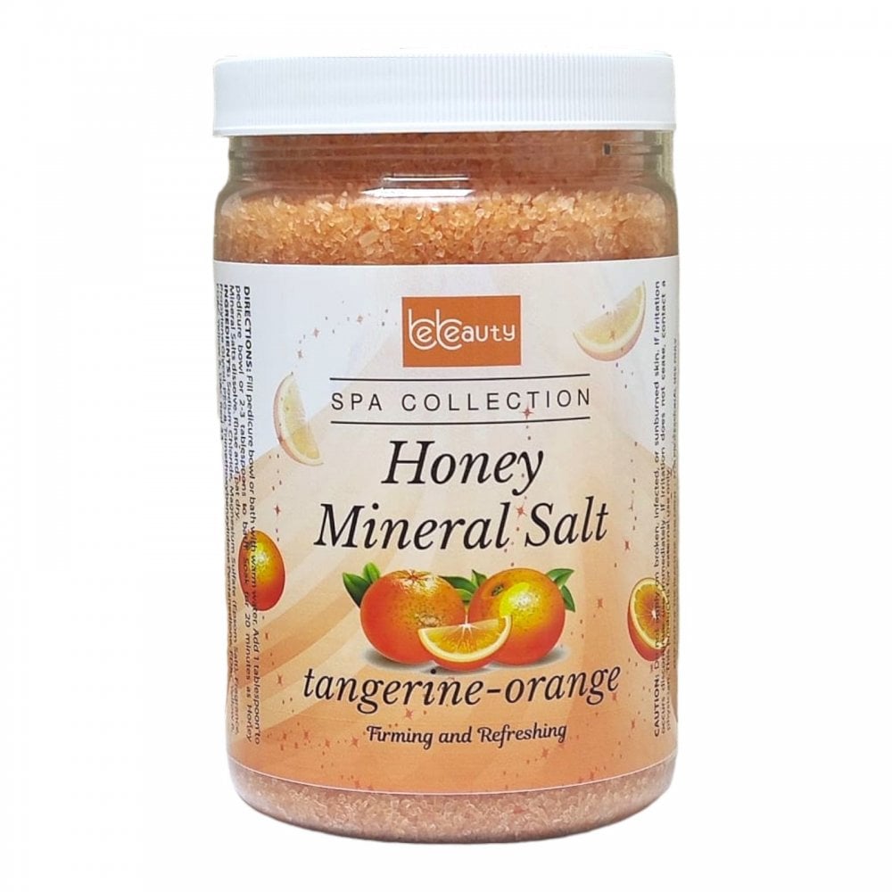 BE BEAUTY Pedicure Salt & Scrubs - Tangerine Orange