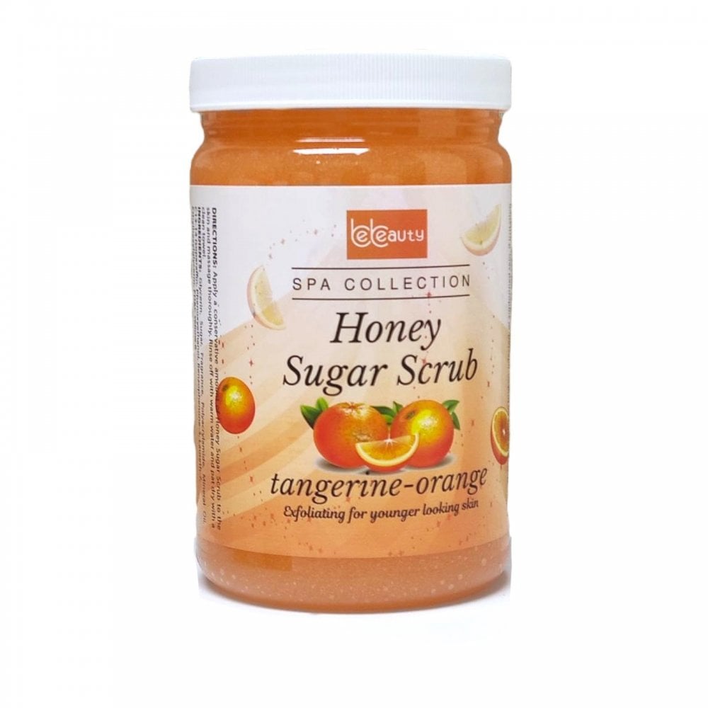 BE BEAUTY Pedicure Salt & Scrubs - Tangerine Orange
