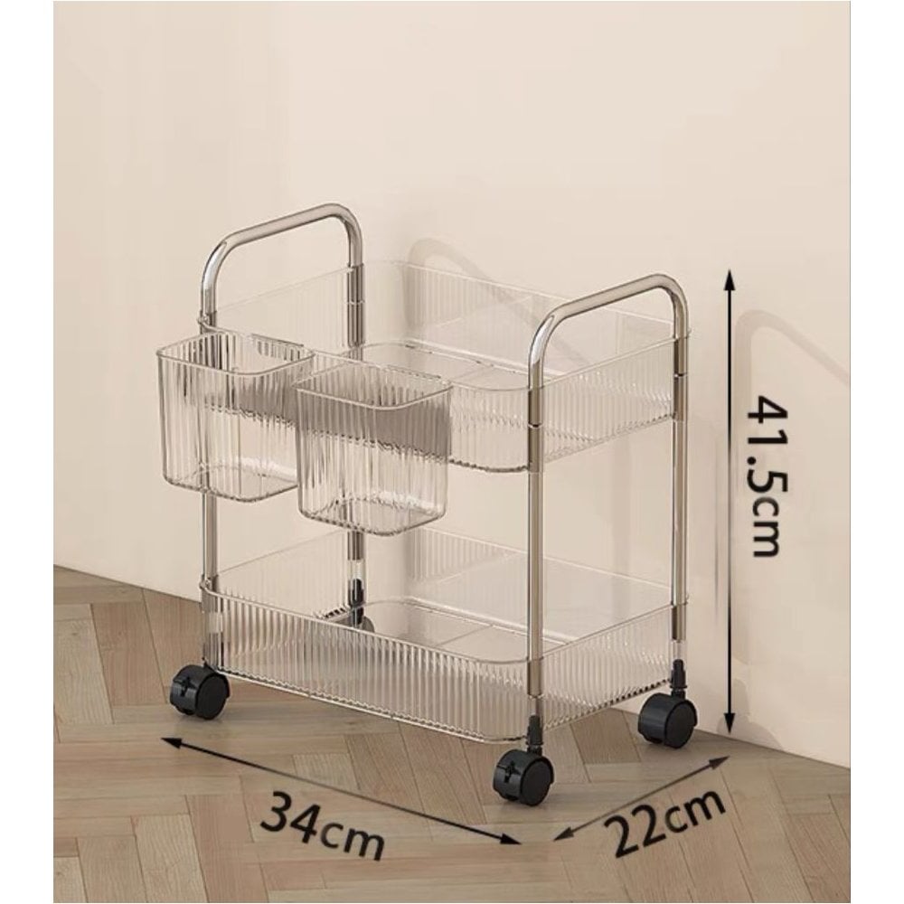 Transparent Pedicure Trolley