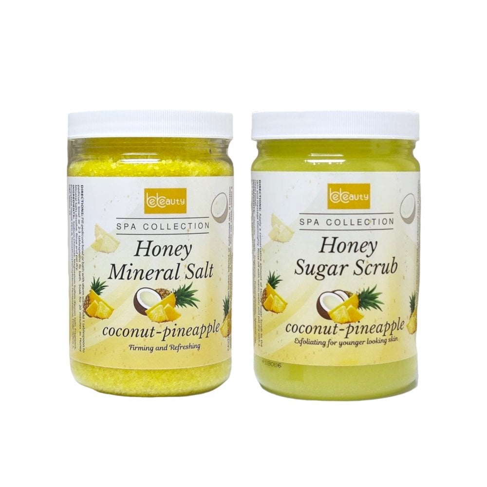 BE BEAUTY Pedicure Salt & Scrubs - Coconut Pineapple