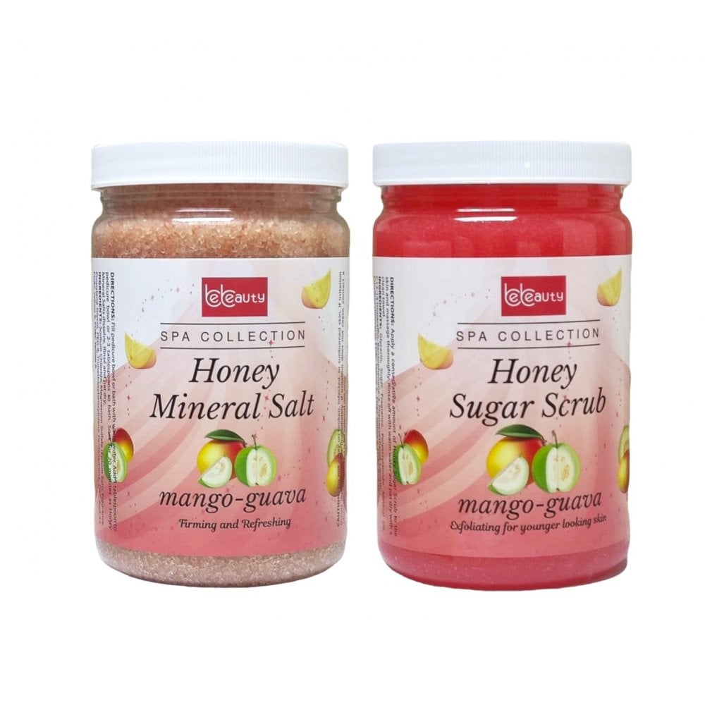 BE BEAUTY Pedicure Salt & Scrubs - Guava & Mango