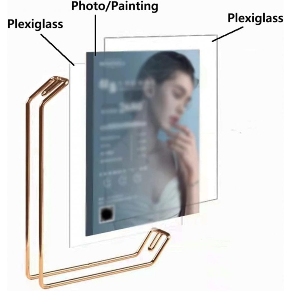 Acrylic Display Frame for Nail Salon