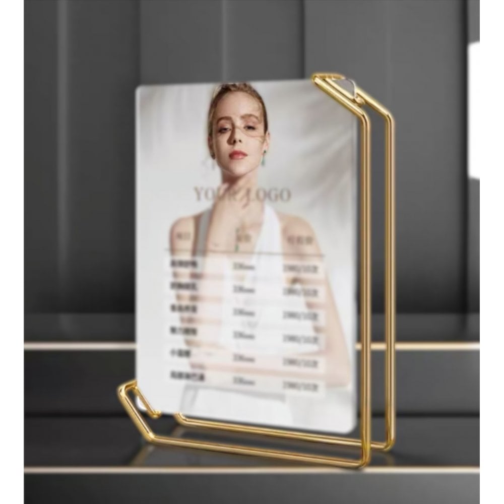 Acrylic Display Frame for Nail Salon