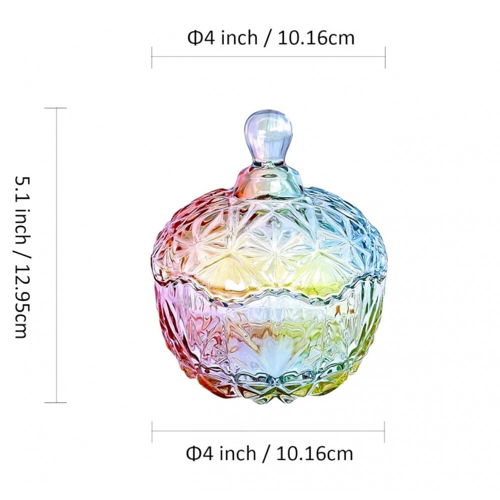 XL Rainbow Sphere Dappen Dish