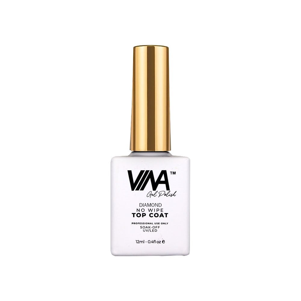 VINA Gel Polish Essentials 12ml - Diamond No Wipe Top Coat