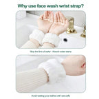 Spa Headband and Wristband Set for Face Washing