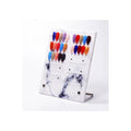 Marble Magnetic Nail Art Display Board 10slots