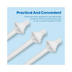 Dual-End Nasal Wax Spatulas - 20pcs