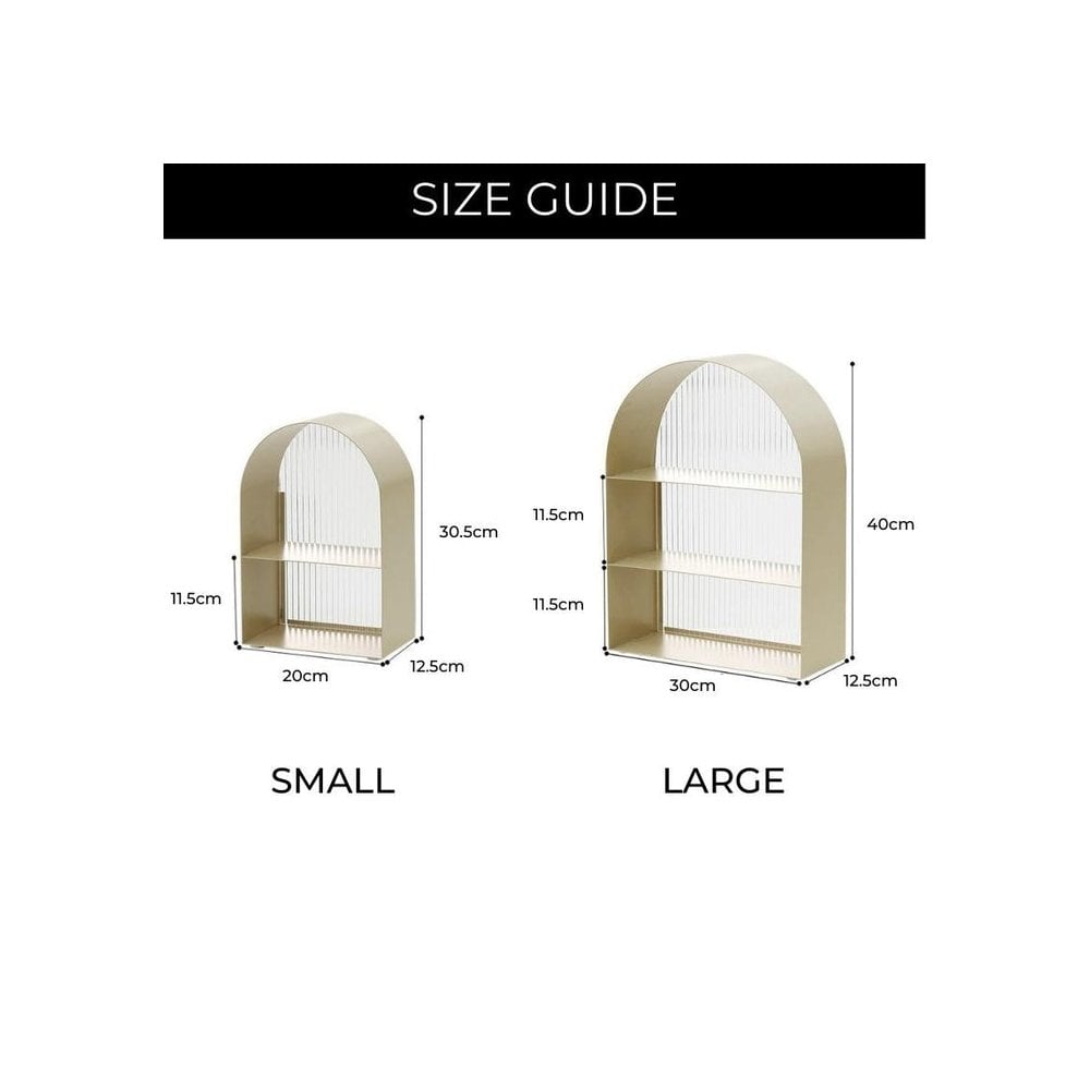 Arch Metal & Acrylic Counter Display