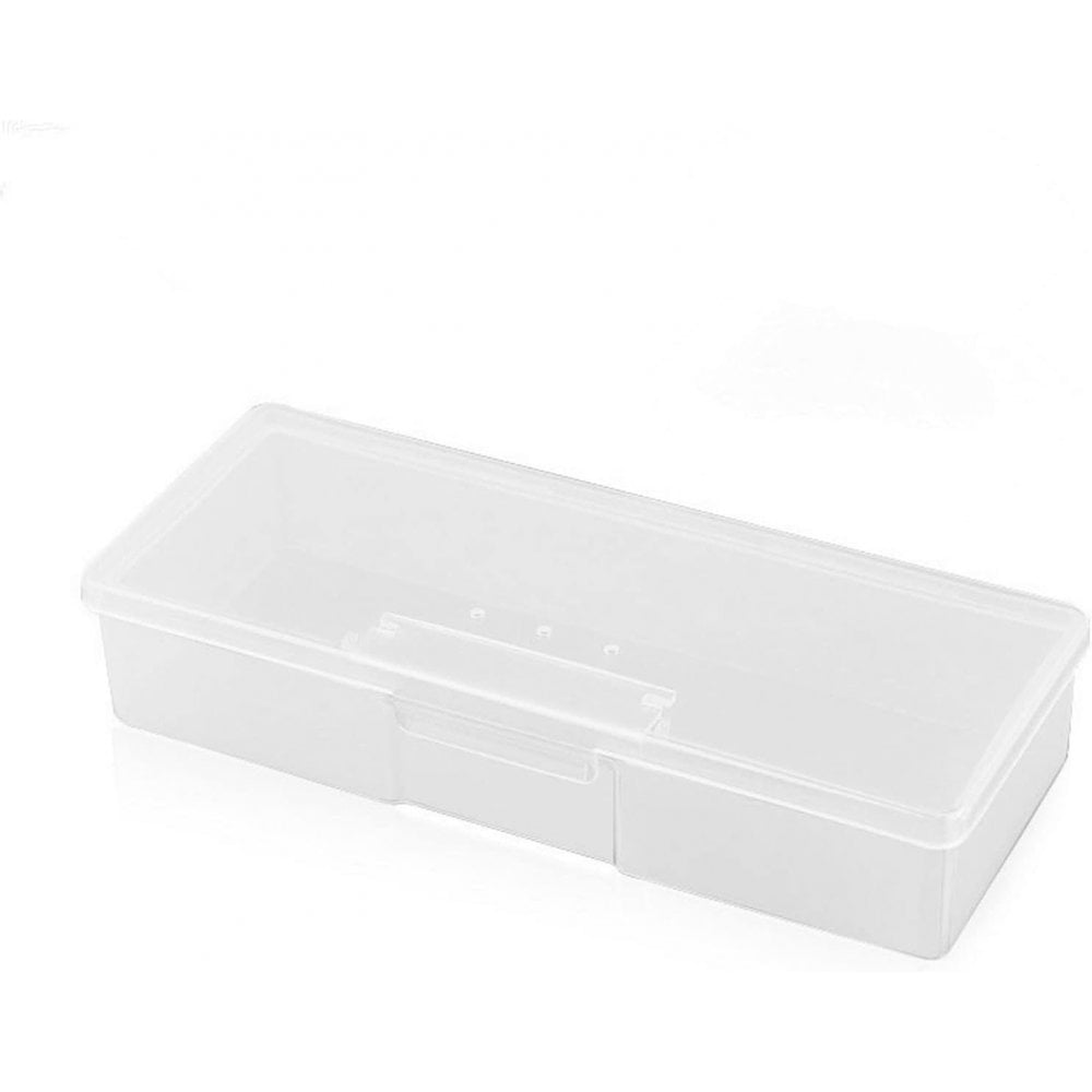 Empty Nail Storage Box For Mani Pedi Tools