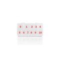 Empty Nail Tip Box 0-10 Clear