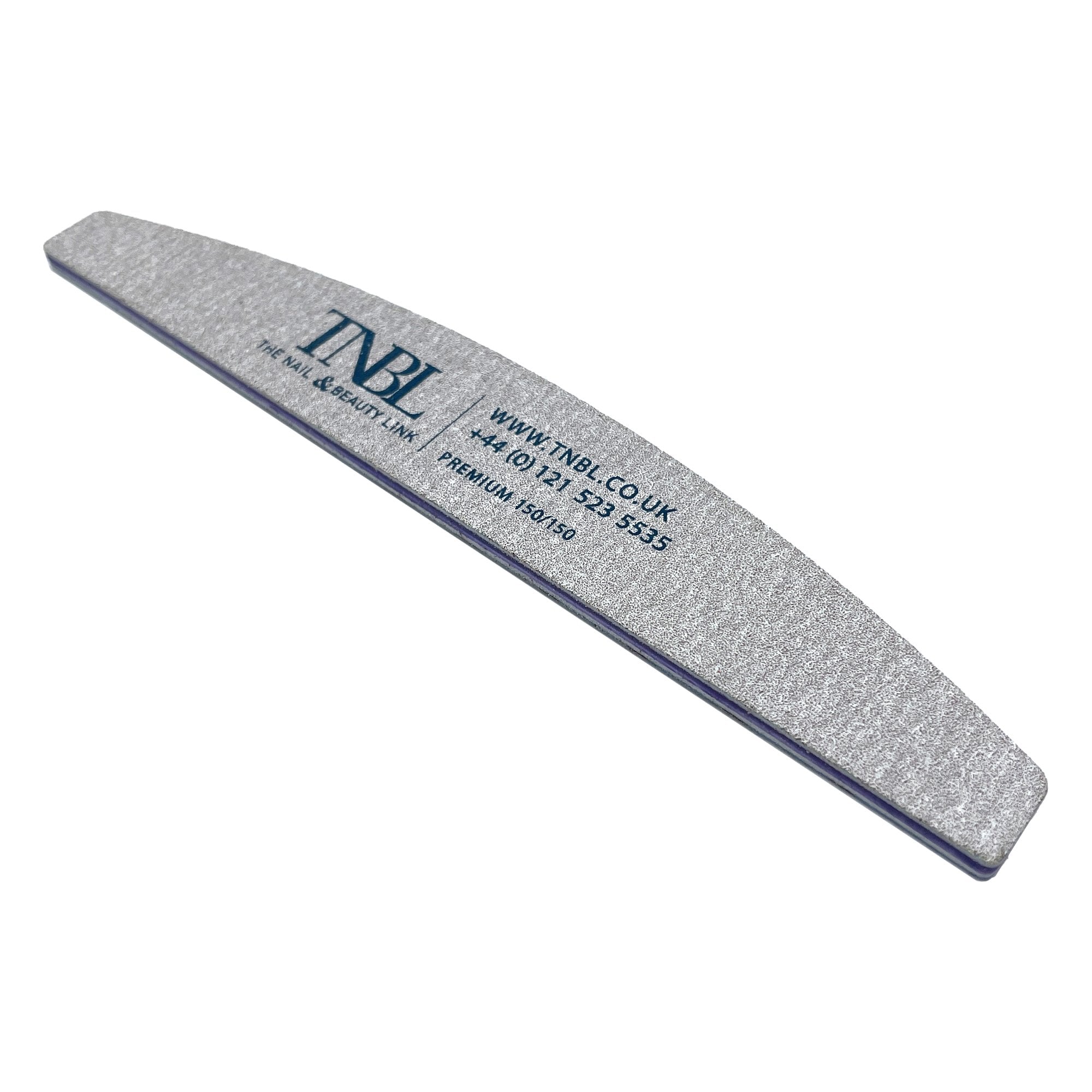 TNBL Nail File Premium - Half Moon Zebra
